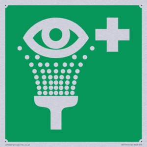 E011 safe condition eyewash station